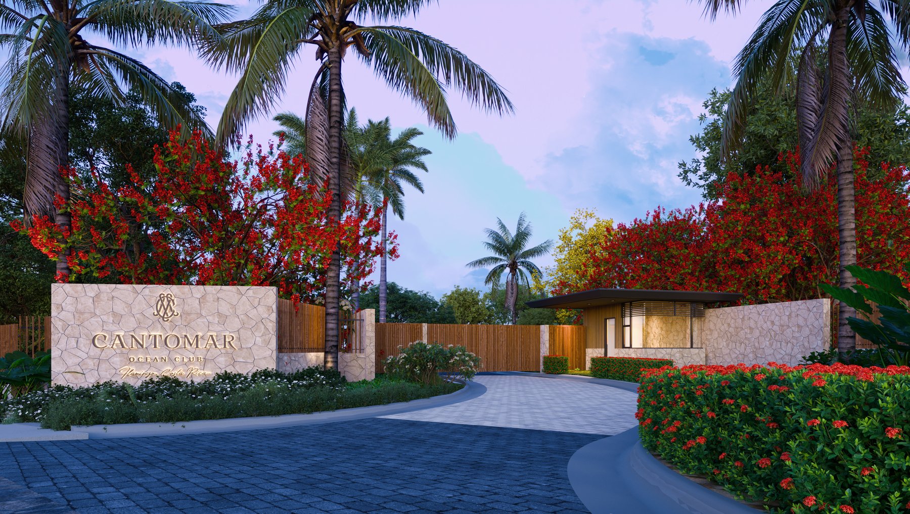 Cantomar Ocean Club — residential architecture, Guanacaste, Costa Rica